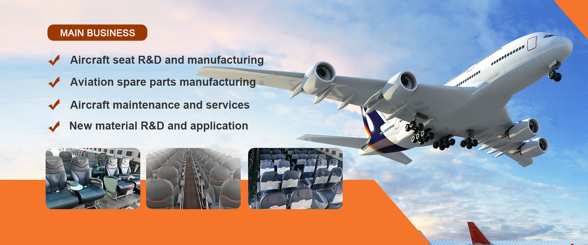 Aircraft seat R&D and manufacturing