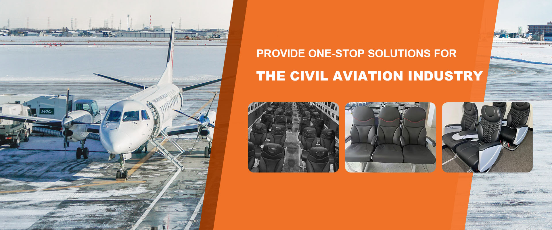Provide one-stop solutions for the civil aviation industry